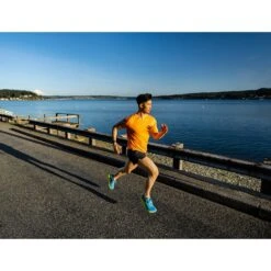 Topo Athletic Phantom 3 Hardloopschoenen Heren - Blue/lime -Sportwinkel topo athletic phantom 3 mens running shoes blue lime 2 1537391