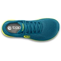 Topo Athletic Phantom 3 Hardloopschoenen Heren - Blue/lime -Sportwinkel topo athletic phantom 3 mens running shoes blue lime 3 1530679