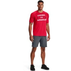 Under Armour UA Tech™ 2.0 Wordmark Graphic T-Shirt Heren - Radio Red/Black -Sportwinkel under armour men tech 2 1228747