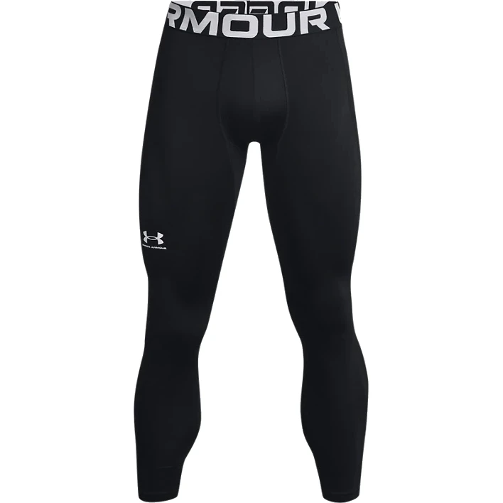 Under Armour ColdGear® Legging Heren - Zwart / Wit 3 Under Armour ColdGear® Legging Heren - Zwart / Wit - Afbeelding 3