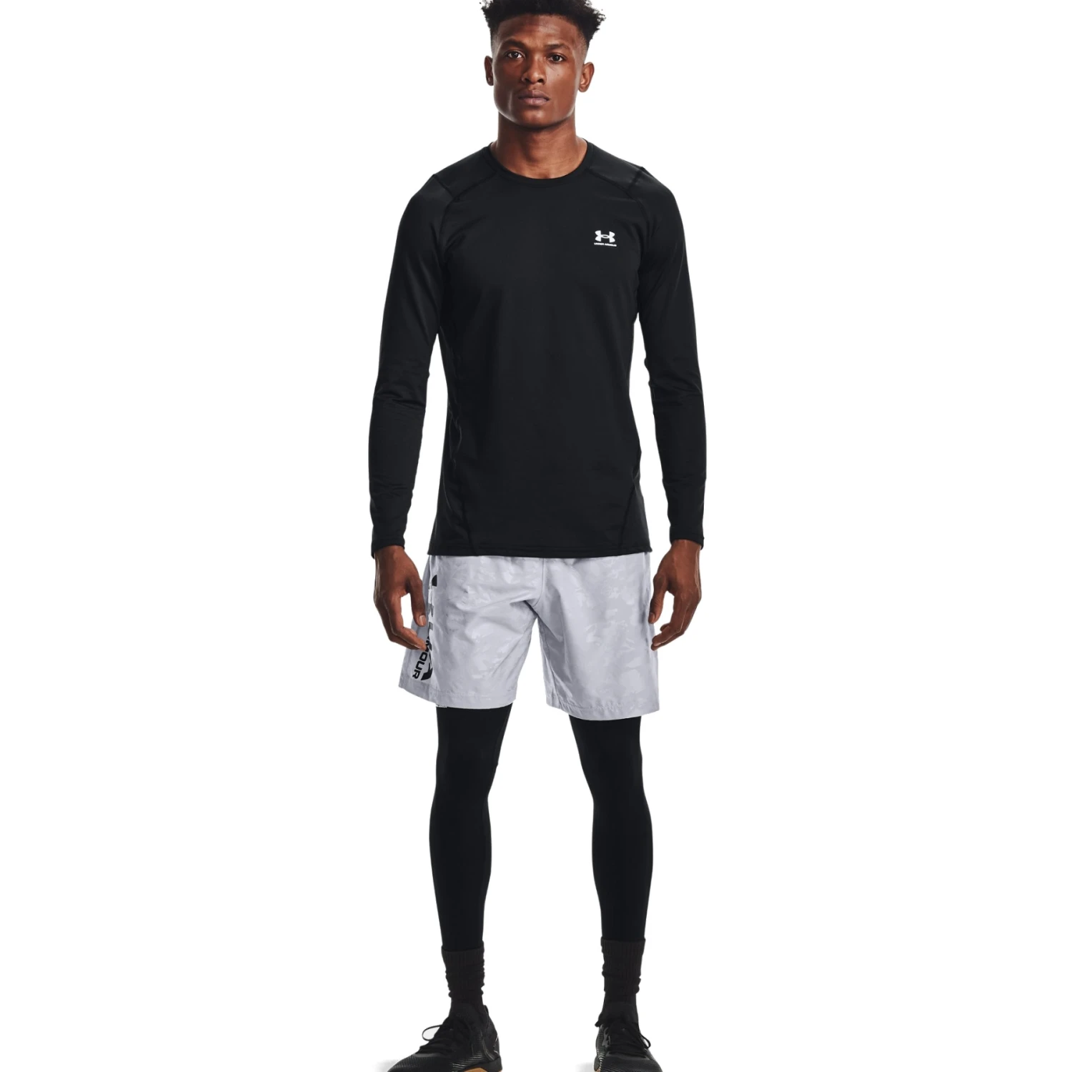 Under Armour ColdGear® Legging Heren - Zwart / Wit 5 Under Armour ColdGear® Legging Heren - Zwart / Wit - Afbeelding 5