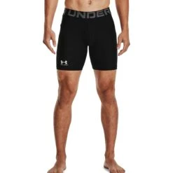 Under Armour HeatGear® Armour Compressieshort Heren - Zwart/Wit
