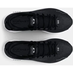 Under Armour UA HOVR™ Infinite 5 Hardloopschoenen Heren - Zwart/Wit -Sportwinkel under armour mens ua hovr infinite 5 running shoes black white 6 1527752