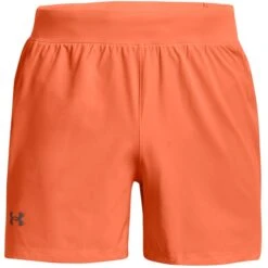 Under Armour UA Launch Elite 13 Cm Short Heren - Orange Blast/Orange Blast/Reflective