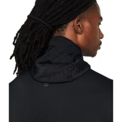 Under Armour UA Qualifier Cold Hoodie Heren - Zwart/Reflective -Sportwinkel under armour mens ua qualifier cold hoodie black reflective 5 1561624