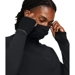 Under Armour UA Qualifier Cold Hoodie Heren - Zwart/Reflective -Sportwinkel under armour mens ua qualifier cold hoodie black reflective 6 1561625