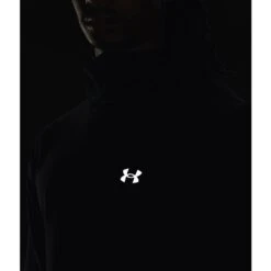 Under Armour UA Qualifier Cold Hoodie Heren - Zwart/Reflective -Sportwinkel under armour mens ua qualifier cold hoodie black reflective 9 1561628