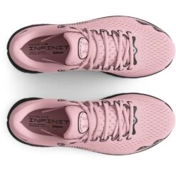 Under Armour UA HOVR™ Infinite 4 Hardloopschoenen Dames - Prime Pink/Jet Gray/Jet Gray -Sportwinkel under armour women w hovr infinite 4 prime pink jet gray jet gray 4 1283073