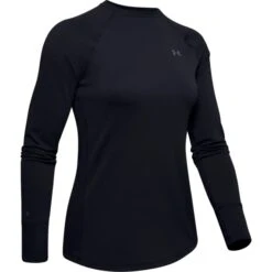 Under Armour UA Base 2.0 Crew Shirt Met Lange Mouwen Dames - Zwart / Pitch Gray 7 Under Armour UA Base 2.0 Crew Shirt Met Lange Mouwen Dames - Zwart / Pitch Gray -Sportwinkel under armour womens ua base 2 1472477