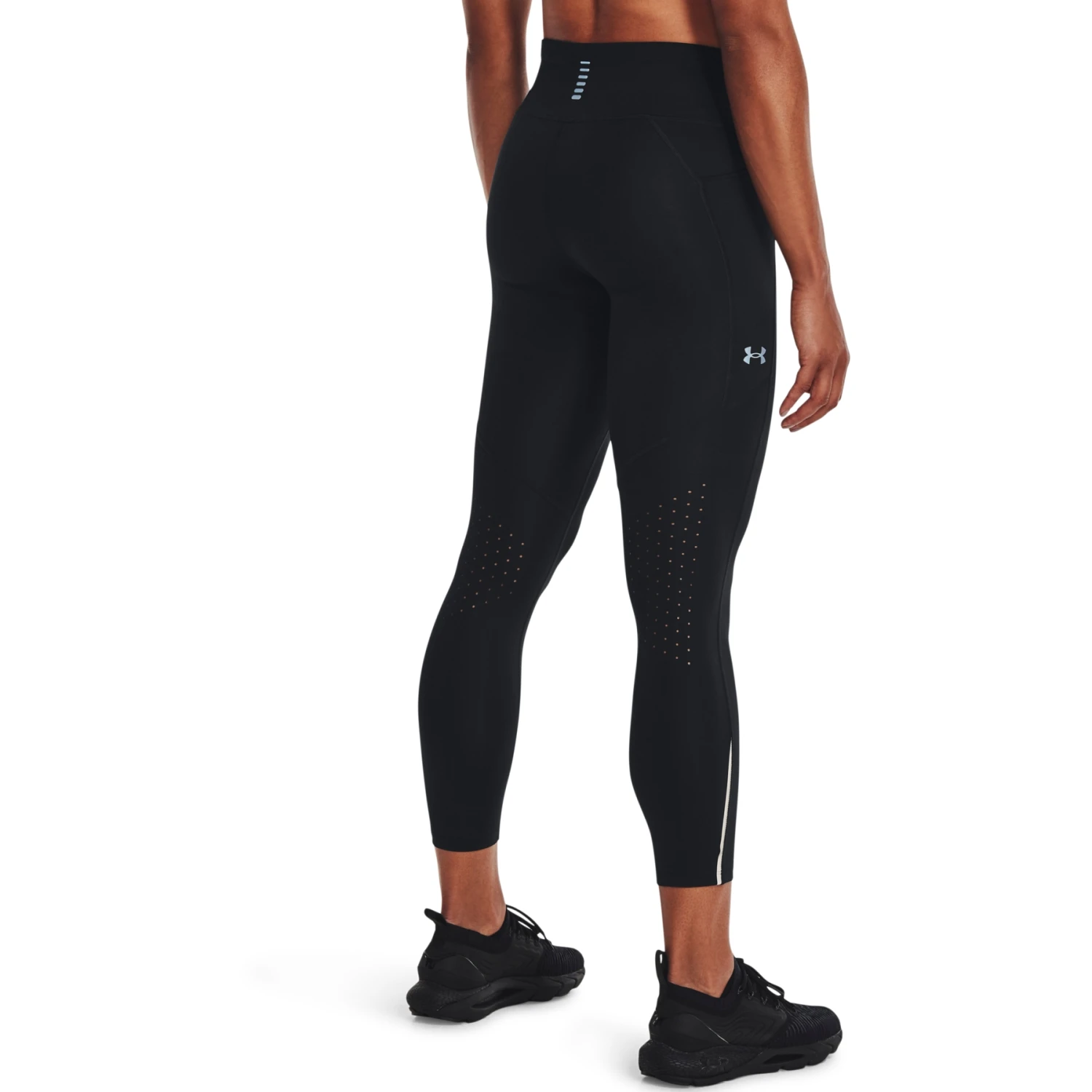 Under Armour UA Fly Fast 3.0 Ankle Legging Dames - Zwart/Zwart/Reflective 2 Under Armour UA Fly Fast 3.0 Ankle Legging Dames - Zwart/Zwart/Reflective - Afbeelding 2