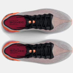 Under Armour UA HOVR™ Sonic 6 Breeze Hardloopschoenen Dames - Zwart/Wit/Zwart -Sportwinkel under armour womens ua hovr sonic 6 breeze running shoes black white black 7 1456169