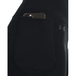 Under Armour UA Motion Ankle Legging Dames - Zwart/Jet Gray -Sportwinkel under armour womens ua motion ankle leggings black jet gray 6 1229349