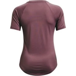 Under Armour UA Rush™ Mesh T-Shirt Dames - Ash Plum/Metallic Silver 10 Under Armour UA Rush™ Mesh T-Shirt Dames - Ash Plum/Metallic Silver -Sportwinkel under armour womens ua rush mesh top ash plum metallic silver 2 1013773