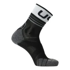 UYN Runner's One Short Cut Sokken Heren - Zwart/Wit -Sportwinkel uyn runners one short cut socks women black white 4 1305578