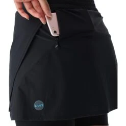 UYN Running Exceleration Performance 2In1 Rok Dames - Black/Cloud 11 UYN Running Exceleration Performance 2In1 Rok Dames - Black/Cloud -Sportwinkel uyn running exceleration performance 2in1 skirt women black cloud 5 1191018