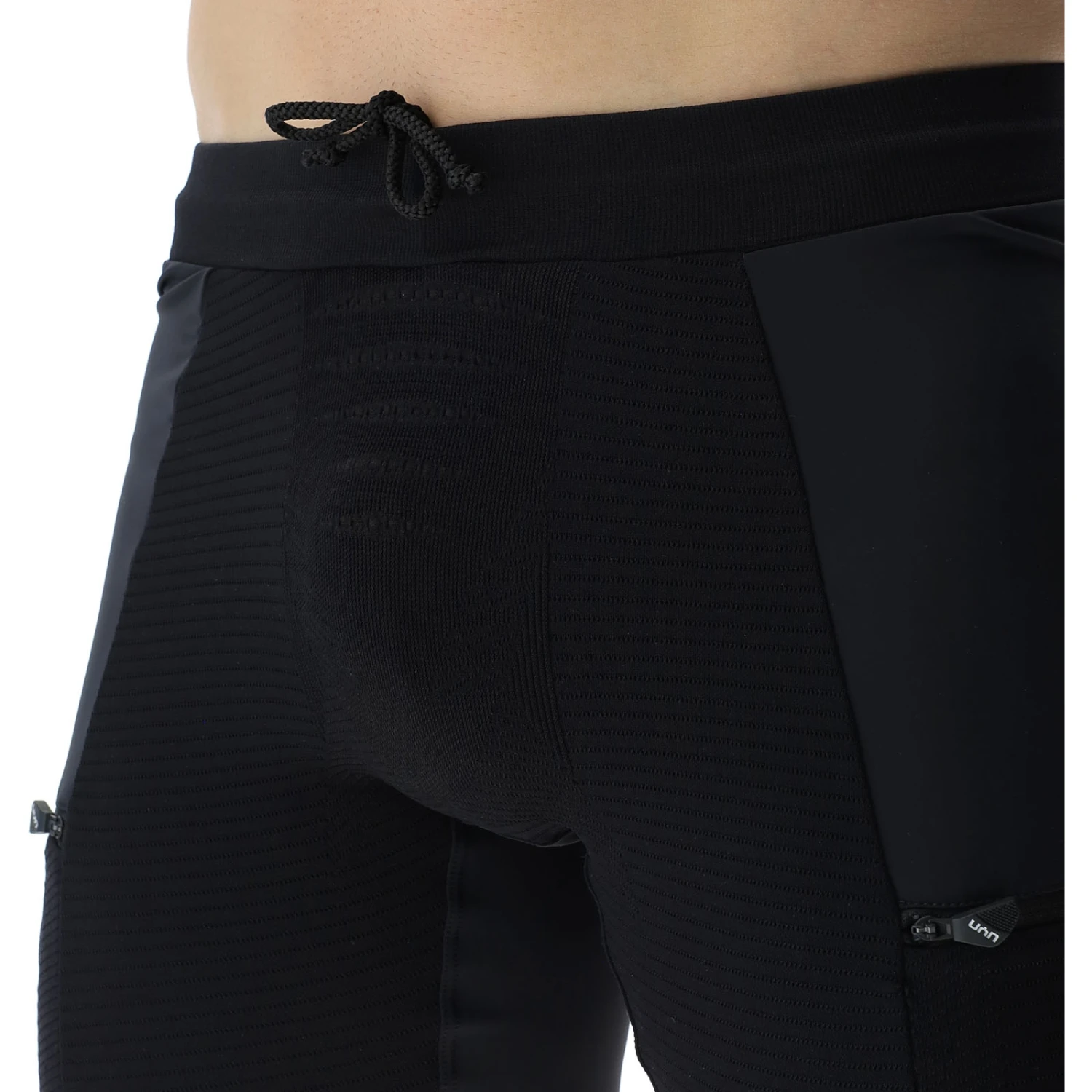 UYN Strides Running Shorts - Zwart/Zwart 4 UYN Strides Running Shorts - Zwart/Zwart - Afbeelding 4