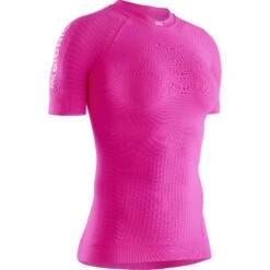 X-Bionic Effektor 4.0 Run Hardloopshirt Voor Dames - Neon Flamingo/namib Red