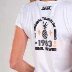 ZOOT Dames Ltd Hardloopshirt - 40 Years -Sportwinkel zoot women ltd run tee 40 years 7 1464336